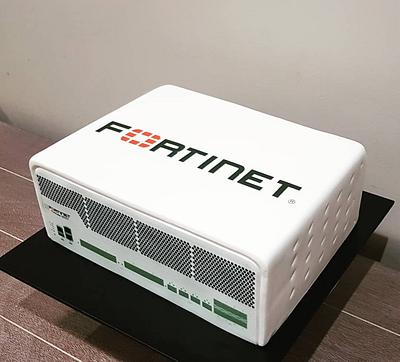 Fortinet Firewall  - Cake by Su Cake Artist 