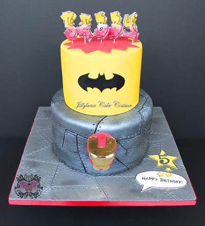 Superhero cake - Cake by Jillybean Cake Couture