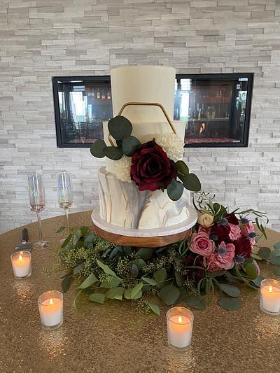 Wedding cake for my niece - Cake by Melanie Mangrum