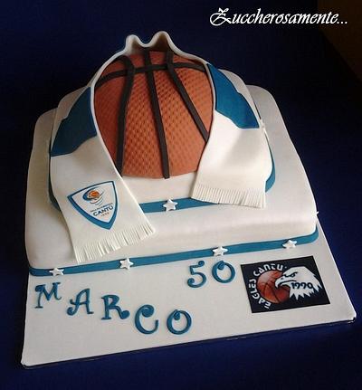 Basketball cake - Cake by Silvia Tartari