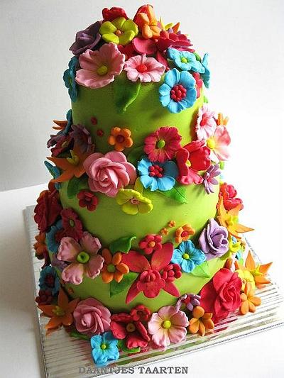 flowerpower - Cake by Daantje