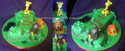 jungle time x - Cake by little pickers cakes