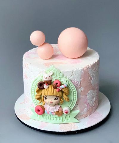 Candy girl - Cake by Dsweetcakery