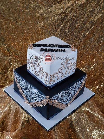 Royal icing decorated  - Cake by Cake Rotterdam 