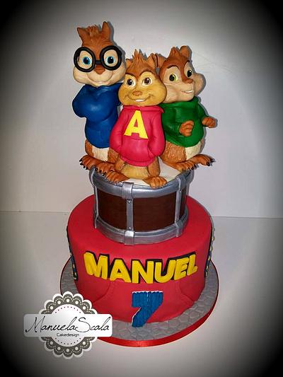 Alvin and the chipmunks - Cake by manuela scala