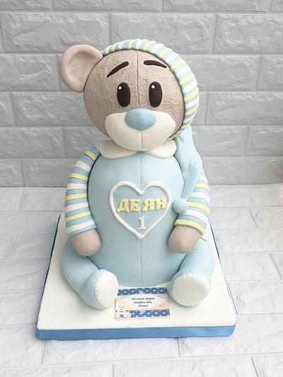 A bear for Deyan - Cake by Ditsan
