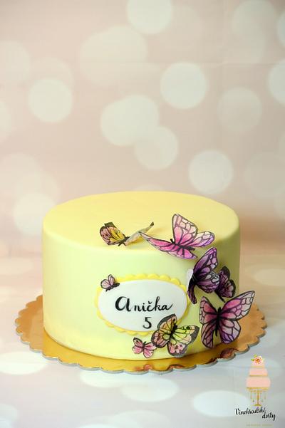 Butterflies - Cake by Klara Liba