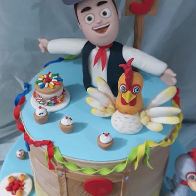 Cumpleaños en la granja de Zenón. - Cake by Julissa 