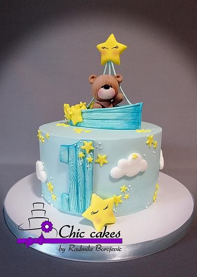 Little bear and stars.... - Cake by Radmila