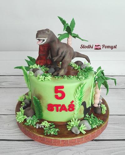 T-rex cake - Cake by ZofiaG
