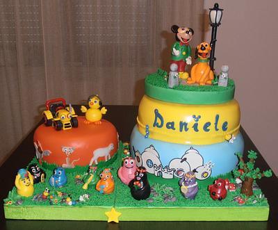 compleanno, nipotino Daniele, 2 anni - Cake by gina Mengarelli 