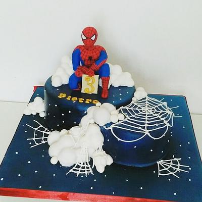 l uomo ragno - Cake by Sabrina Adamo 