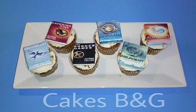 "Book" cupcakes - Cake by Laura Barajas 