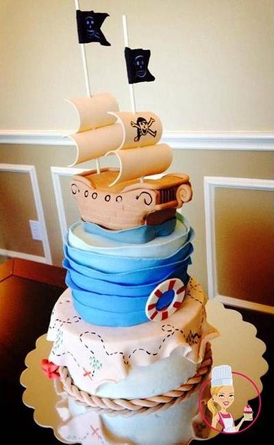Pirate ship - Cake by TheBakeryBoutique