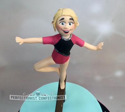 Sally - Gymnastic Birthday Cake - Cake by Niamh Geraghty, Perfectionist Confectionist