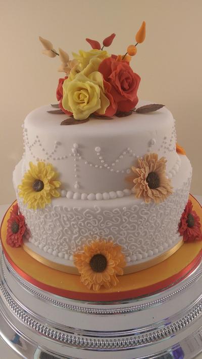 Autumn Colours Cake - Cake by Katie
