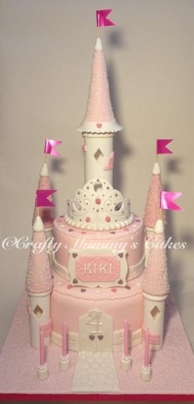 Princess Castle Cake - Cake by CraftyMummysCakes (Tracy-Anne)