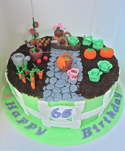 Allotment Cake - Cake by The Billericay Cake Company
