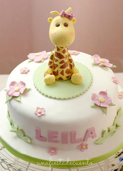 Baby Giraffe - Cake by La Tartautora