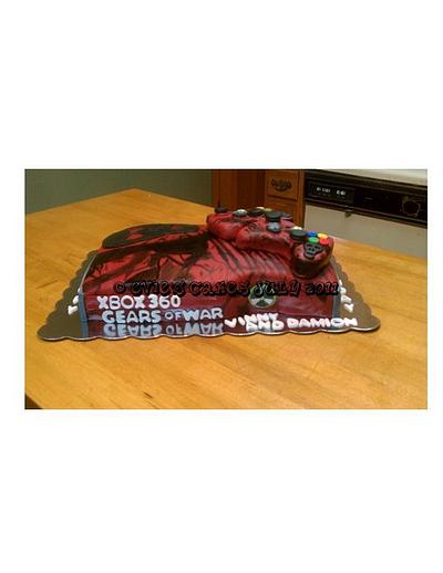 Gears of War Cake - Cake by BlueFairyConfections