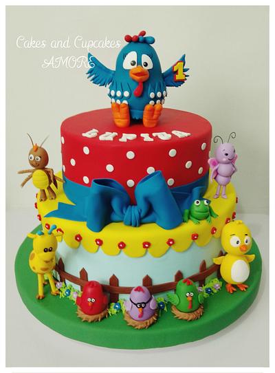 Gallina Pintadita - Cake by Tortas Amore