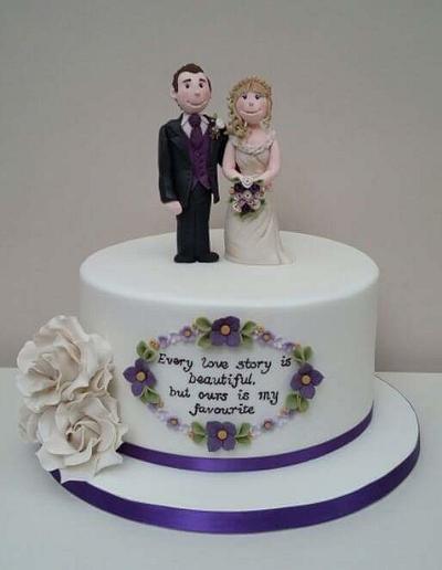Love Story  - Cake by The Buttercream Pantry