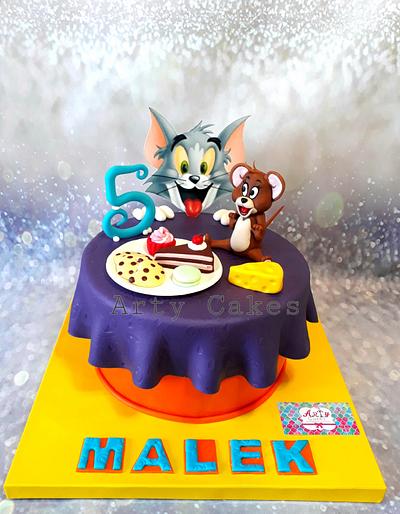 Tom and jerry cake by Arty cakes  - Cake by Arty cakes