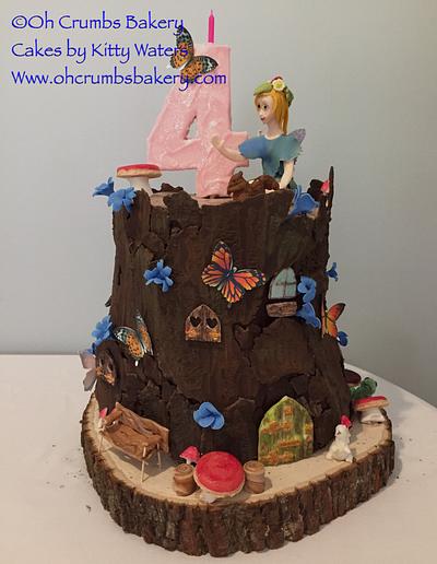 Fairy tree house cake - Cake by OhCrumbs