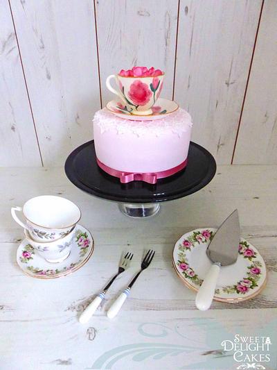 Tea and cake! - Cake by Sweet Delight Cakes