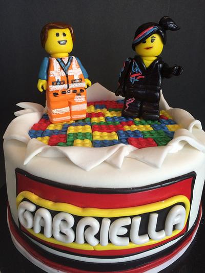 Lego cake - Cake by Linnquinn
