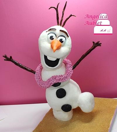 Olaf 3D Cake  - Cake by Angelica