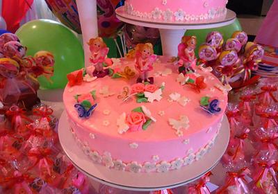 Abrielle Julianna's Like-A-Garden Cake - Cake by Venelyn G. Bagasol