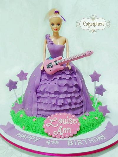 Popstar Keira Barbie Cake - Cake by Cakesphere