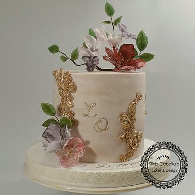 Anniversary cake - Cake by Silvia Caballero