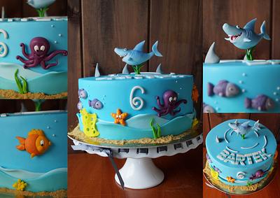 Friendly Shark - Cake by Joanna