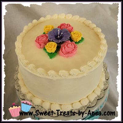 Floral Cake - Cake by Ansa
