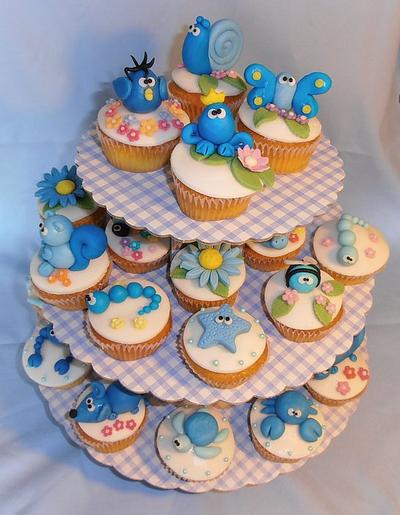 blu little animals - Cake by Le Cupcakes della Marina