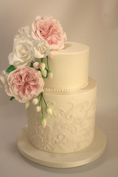 wedding cake - Cake by Tina lauren 