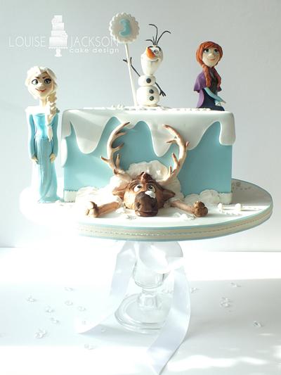 Disney Frozen - Cake by Louise Jackson Cake Design