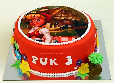Little Red Riding Hood - Cake by Vanessa