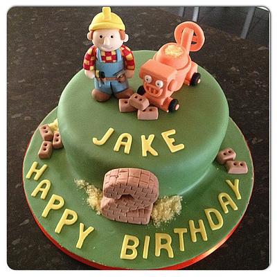 Bob the Builder & Dizzy cake - Cake by Janine Lister
