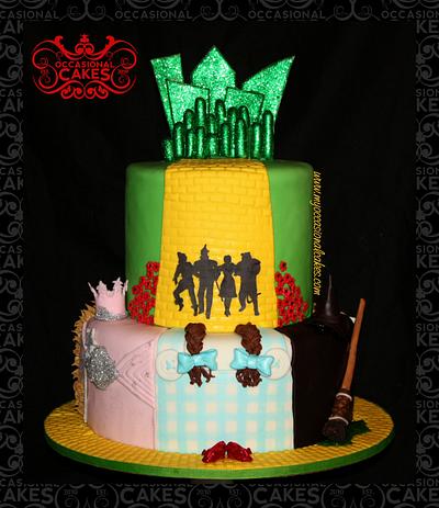 Yellow Brick Road - Cake by Occasional Cakes