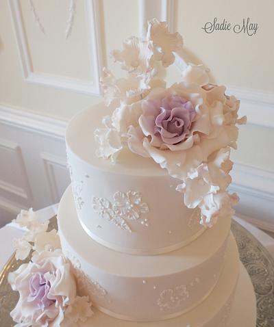 Wedding Cake - Cake by Sharon, Sadie May Cakes 