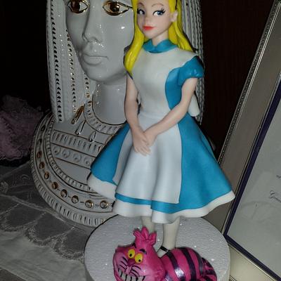 Alice in wonderland  - Cake by Alice in Cakeland