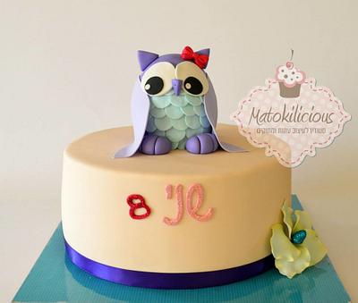 Sweet Owl Cake - Cake by Matokilicious