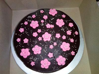 My first decorated cake - Cake by Natassia Sequeira 