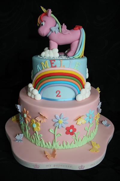 My little pony for Amelie - Cake by Judy