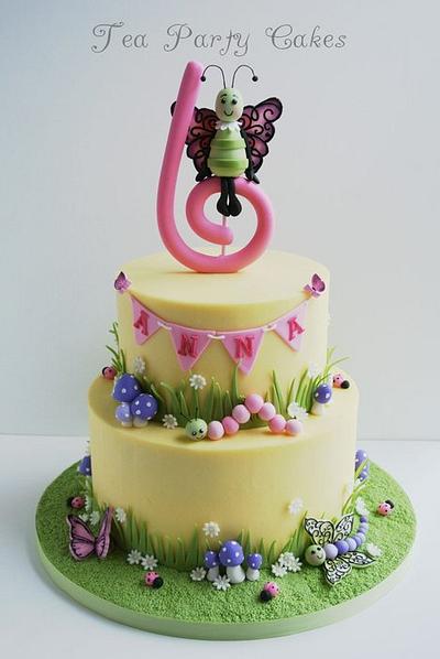 Spring Butterfly - Cake by Tea Party Cakes