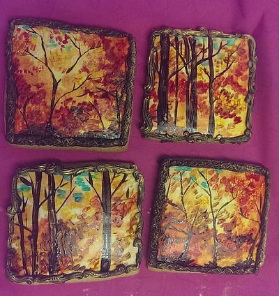 Autumn forest - Cake by Martina Bikovska 