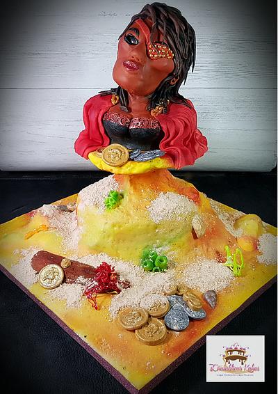 The Sugar Pirates Collaboration - Caribbean Pirate - Cake by sCrumbtious Kakes